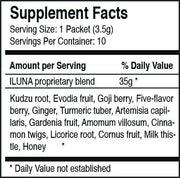 ILUNA Supplement Facts